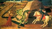 UCCELLO, Paolo St George and the Dragon qt Germany oil painting reproduction